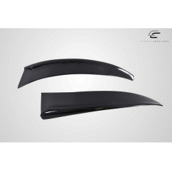 2005-2013 Chevrolet Corvette C6 Carbon Creations ZR Front Lip Splitter - 3 Piece ( Base Model) image - 6