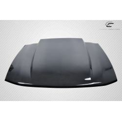 2005-2009 Ford Mustang Carbon Creations 2.5 Inch Cowl Hood - 1 Piece image - 4