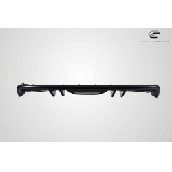 2015-2017 Ford Mustang Carbon Creations KT Style Rear Diffuser - 1 Piece image - 2