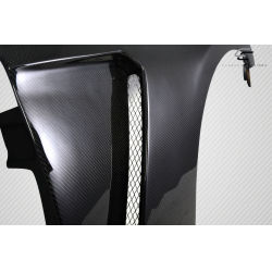 2010-2014 Ford Mustang Carbon Creations GT350 V2 Look Front Fenders - 2 Piece image - 3