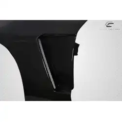 2010-2014 Ford Mustang GT350 V2 Look Front Fenders - 2 Piece image - 7