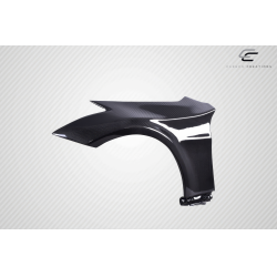 2003-2008 Nissan 350Z Z33 Carbon Creations Demon Front Fenders (+10mm) - 2 Piece image - 3