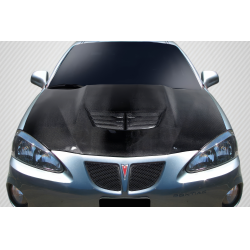 2004-2008 Pontiac Grand Prix Carbon Creations Stingray Z Hood- 1 Piece image - 1