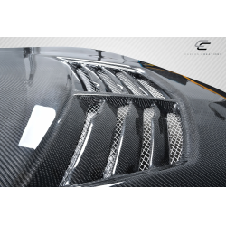 2004-2008 Pontiac Grand Prix Carbon Creations Stingray Z Hood- 1 Piece image - 4