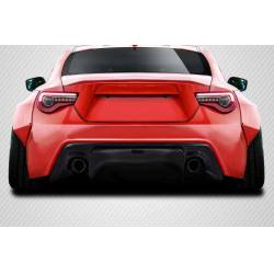 2013-2020 Scion FR-S Toyota 86 Subaru BRZ Carbon Creations GT500 V3 Rear Diffuser - 1 Piece image - 1