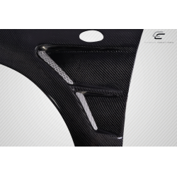 2006-2007 Subaru Impreza WRX STI 4DR Carbon Creations C Speed 20mm Front Fenders - 2 Piece image - 6