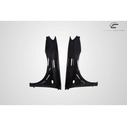 2006-2007 Subaru Impreza WRX STI 4DR Carbon Creations C Speed 20mm Front Fenders - 2 Piece image - 8