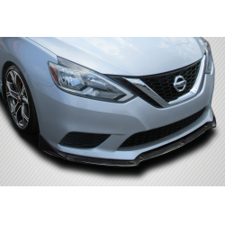 Universal Carbon Creations Adjustable Front Splitter - 3 Piece image - 2