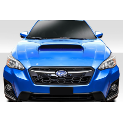 2018-2023 Subaru Crosstrek Duraflex STI Look Hood - 1 Piece image - 1