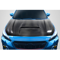 2018-2023 Subaru Crosstrek Carbon Creations STI Look Hood - 1 Piece image - 1