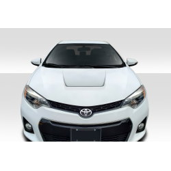 2014-2016 Toyota Corolla Duraflex Circuit Hood - 1 Piece image - 1