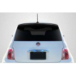 2012-2019 Fiat 500 Carbon Creations Abarth Look Roof Wing Spoiler - 1 Piece image - 1