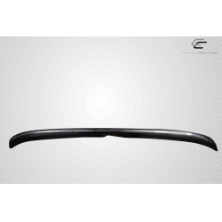 2012-2019 Fiat 500 Carbon Creations Abarth Look Roof Wing Spoiler - 1 Piece image - 3