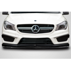 2014-2015 Mercedes CLA Class C117 CLA45 Carbon Creations R Spec Front Lip Under Spoiler - 1 Piece image - 1