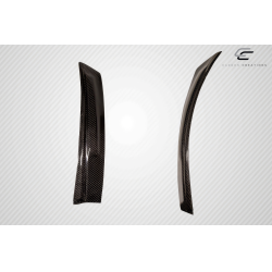 2005-2013 Chevrolet Corvette C6 Carbon Creations ZR Front Fender Spats - 2 Piece image - 4
