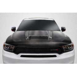 2011-2023 Dodge Durango Carbon Creations SRT Look Hood - 1 Piece image - 1