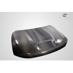 2011-2023 Dodge Durango Carbon Creations SRT Look Hood - 1 Piece image - 4