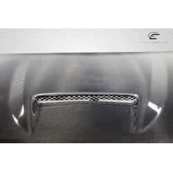 2011-2023 Dodge Durango Carbon Creations SRT Look Hood - 1 Piece image - 6