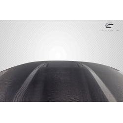 2011-2023 Dodge Durango Carbon Creations SRT Look Hood - 1 Piece image - 8