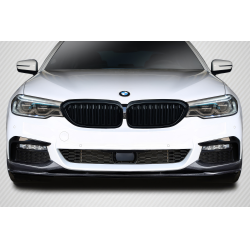 2017-2022 BMW 5 Series G30 Carbon Creations M Tech Front Lip Splitter - 3 Piece image - 1