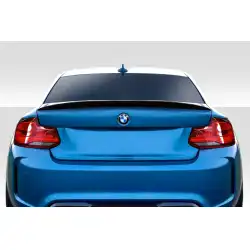 2014-2021 BMW 2 Series / 2016-2021 BMW M2 F22 F23 F87 M Tech Rear Wing Spoiler - 1 Piece (S) image - 1