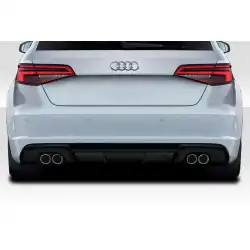 2013-2016 Audi A3 Sportback RS3 Look Rear Diffuser - 1 Piece image - 1