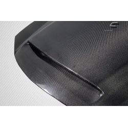 2006-2010 Dodge Charger Carbon Creations Demon Look Hood - 1 Piece image - 6