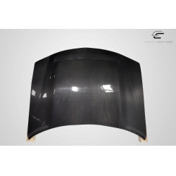 2006-2010 Dodge Charger Carbon Creations Demon Look Hood - 1 Piece image - 7