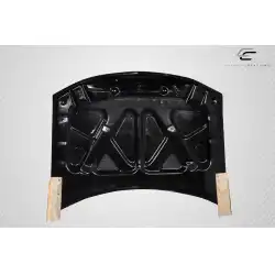 2006-2010 Dodge Charger Demon Look Hood - 1 Piece image - 7