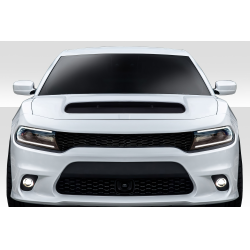 2015-2023 Dodge Charger Duraflex Demon Look Hood - 1 Piece image - 1