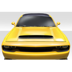 2008-2023 Dodge Challenger Duraflex Demon Look Hood - 1 Piece image - 1