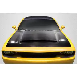 2008-2023 Dodge Challenger Demon Look Hood - 1 Piece image - 1