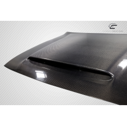 2008-2023 Dodge Challenger Carbon Creations Demon Look Hood - 1 Piece image - 10