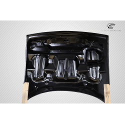 2008-2023 Dodge Challenger Carbon Creations Demon Look Hood - 1 Piece image - 11
