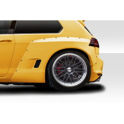 2015-2021 Volkswagen Golf / GTI Duraflex TKO RBS 70mm Rear Fender Flares - 2 Piece image - 1