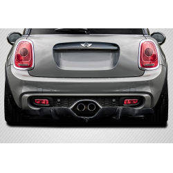 2014-2021 Mini Cooper S F55 F56 F57 Carbon Creations DLR Rear Diffuser - 1 Piece image - 1