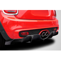 2014-2021 Mini Cooper S F55 F56 F57 Carbon Creations DLR Rear Diffuser - 1 Piece image - 2