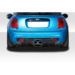 2014-2021 Mini Cooper S F55 F56 F57 Duraflex DLR Rear Diffuser - 1 Piece image - 1