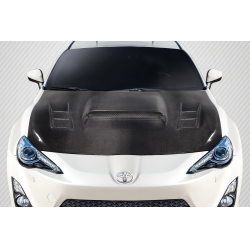 2013-2020 Scion FR-S Toyota 86 Subaru BRZ Carbon Creations STI Look Hood - 1 Piece image - 1