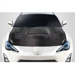 2013-2020 Scion FR-S Toyota 86 Subaru BRZ STI Look Hood - 1 Piece image - 1