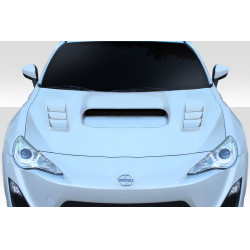 2013-2020 Scion FR-S Toyota 86 Subaru BRZ Duraflex STI Look Hood - 1 Piece image - 1