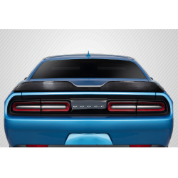 2008-2023 Dodge Challenger Carbon Creations Demon Look Rear Wing Spoiler - 1 Piece image - 1