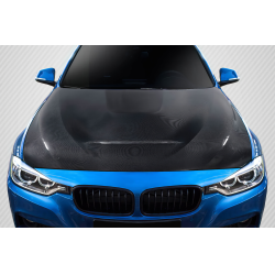 2012-2018 BMW 3 Series F30 / 2014-2020 4 Series F32 Carbon Creations GTS Look Hood - 1 Piece image - 1