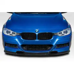 2012-2018 BMW 3 Series F30 V1 Front Lip Under Spoiler - 1 Piece image - 1