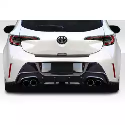 2019-2023 Toyota Corolla Hatchback A Spec Rear Diffuser - 3 Piece image - 1