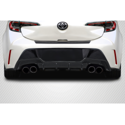 2019-2023 Toyota Corolla Hatchback Carbon Creations A Spec Rear Diffuser - 3 Piece image - 1