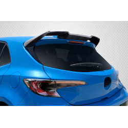 2019-2023 Toyota Corolla Hatchback Carbon Creations A Spec Roof Wing Spoiler - 1 Piece image - 1