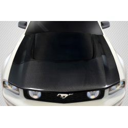 2005-2009 Ford Mustang Carbon Creations GTH Look Hood - 1 Piece image - 1
