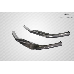 2014-2018 Lexus RC Series RC200T RC350 Carbon Creations EBS Front Lip Splitters - 2 Piece (F Sport model only) image - 5