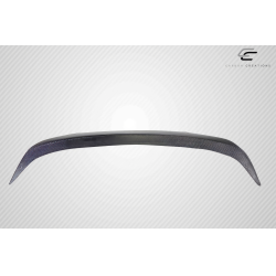 2016-2023 Tesla Model X Carbon Creations High Kick Rear Wing Spoiler - 1 Piece image - 6